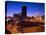 Oklahoma City Skyline Viewed from Bricktown District, Oklahoma, USA-Richard Cummins-Stretched Canvas