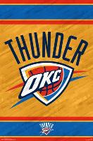 Oklahoma City Thunder - Logo 14-null-Lamina Framed Poster