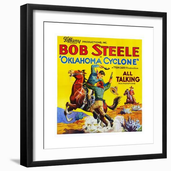 Oklahoma Cyclone-null-Framed Art Print