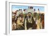 Oklahoma Indians-null-Framed Art Print