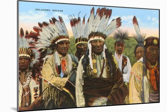 Oklahoma Indians-null-Mounted Art Print
