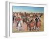 Oklahoma Land Rush, 1889-H.c. Mcbarron-Framed Giclee Print