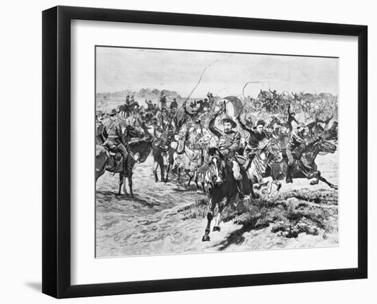 Oklahoma Landrush-null-Framed Giclee Print