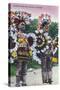 Oklahoma - Shawnee Indian War Dancers-Lantern Press-Stretched Canvas