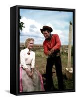 Oklahoma, Shirley Jones, Gordon MacRae, 1955-null-Framed Stretched Canvas