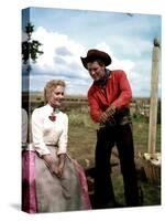 Oklahoma, Shirley Jones, Gordon MacRae, 1955-null-Stretched Canvas