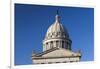 Oklahoma State Capitol Building, Oklahoma City, Oklahoma, USA-Walter Bibikow-Framed Photographic Print