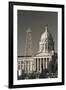 Oklahoma State Capitol Building, Oklahoma City, Oklahoma, USA-Walter Bibikow-Framed Photographic Print