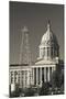 Oklahoma State Capitol Building, Oklahoma City, Oklahoma, USA-Walter Bibikow-Mounted Photographic Print