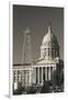 Oklahoma State Capitol Building, Oklahoma City, Oklahoma, USA-Walter Bibikow-Framed Premium Photographic Print