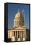 Oklahoma State Capitol Building, Oklahoma City, Oklahoma, USA-Walter Bibikow-Framed Stretched Canvas