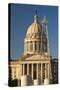 Oklahoma State Capitol Building, Oklahoma City, Oklahoma, USA-Walter Bibikow-Stretched Canvas