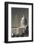 Oklahoma State Capitol Building, Oklahoma City, Oklahoma, USA-Walter Bibikow-Framed Photographic Print