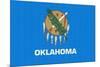 Oklahoma State Flag-Lantern Press-Mounted Premium Giclee Print