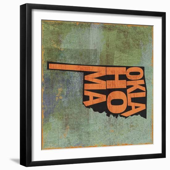 Oklahoma-Art Licensing Studio-Framed Giclee Print