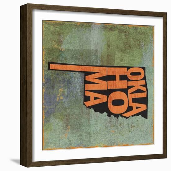 Oklahoma-Art Licensing Studio-Framed Premium Giclee Print