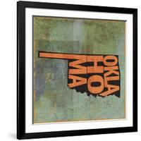 Oklahoma-Art Licensing Studio-Framed Giclee Print