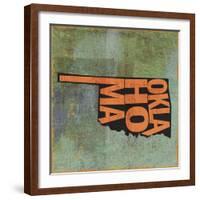 Oklahoma-Art Licensing Studio-Framed Giclee Print