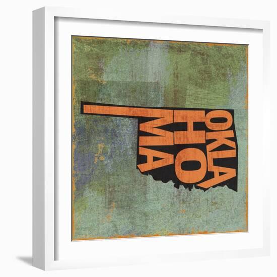 Oklahoma-Art Licensing Studio-Framed Giclee Print