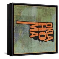 Oklahoma-Art Licensing Studio-Framed Stretched Canvas