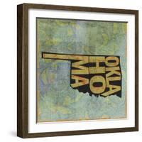 Oklahoma-Art Licensing Studio-Framed Giclee Print