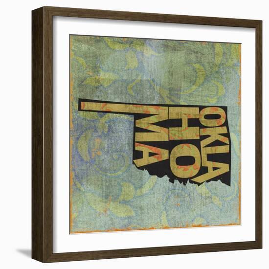 Oklahoma-Art Licensing Studio-Framed Giclee Print