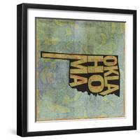 Oklahoma-Art Licensing Studio-Framed Giclee Print