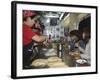 Okonomiyaki Restaurant, Hiroshima City, Japan-Christian Kober-Framed Photographic Print