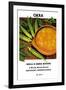 Okra-null-Framed Art Print