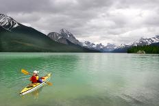 Kayaking in Banff National Park, Canada-oksana perkins-Photographic Print