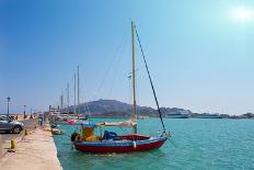 Zakynthos, Greece, Sea Port-Okssi-Photographic Print