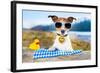 Oktoberfest Dog-Javier Brosch-Framed Photographic Print