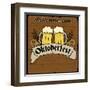 Oktoberfest Retro Poster-radubalint-Framed Art Print