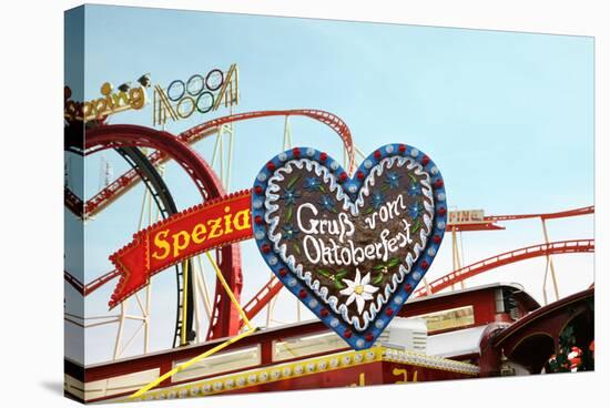 Oktoberfest, 'Wies'N', Funfair, Munich, Bavaria-Bluehouseproject-Stretched Canvas