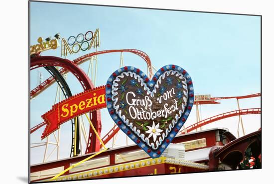 Oktoberfest, 'Wies'N', Funfair, Munich, Bavaria-Bluehouseproject-Mounted Photographic Print