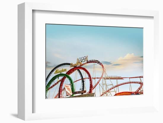 Oktoberfest, 'Wies'N', Funfair, Munich, Bavaria-Bluehouseproject-Framed Photographic Print