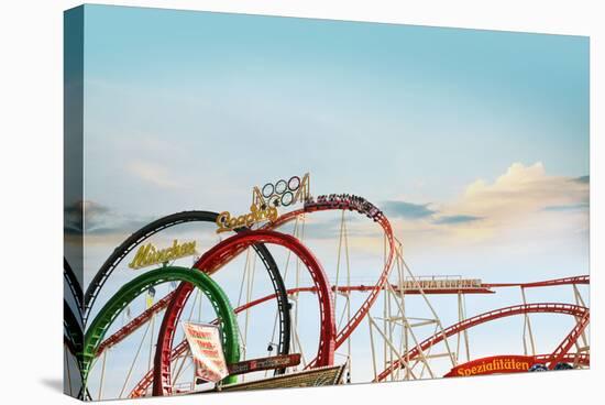 Oktoberfest, 'Wies'N', Funfair, Munich, Bavaria-Bluehouseproject-Stretched Canvas