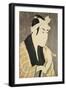 Okubi E Portrait of the Actor Matsumobo Koshiro IV-Toshusai Sharaku-Framed Giclee Print