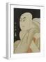 Okubi-E Portrait of the Actor Sawamura Sojuro III in the Role of Taira No Kiyomori-Kunimasa-Framed Giclee Print