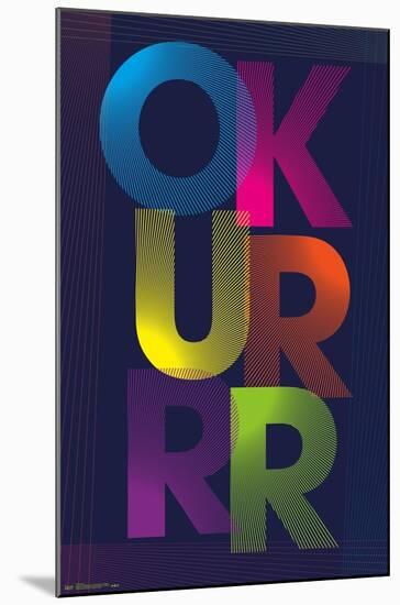 Okurrr-Trends International-Mounted Poster