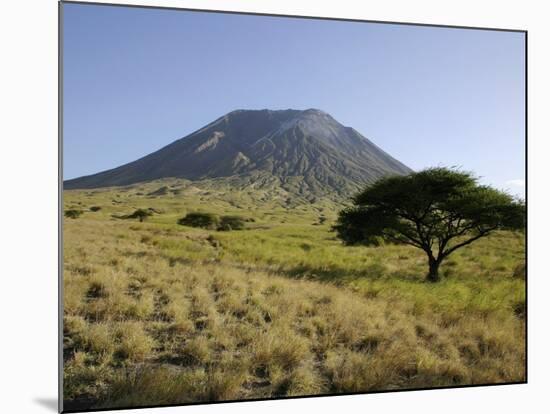 Ol Doinyo Lengai, Rift Valley, Tanzania-null-Mounted Photographic Print