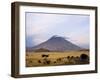 Ol Doinyo Lengai, the Maasai's Mountain of God, in Early Morning Sunlight, Tanzania-Nigel Pavitt-Framed Photographic Print