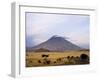 Ol Doinyo Lengai, the Maasai's Mountain of God, in Early Morning Sunlight, Tanzania-Nigel Pavitt-Framed Photographic Print