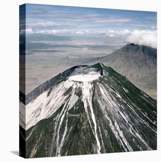 Ol Doinyo Lengai, the Maasai's Mountain of God, the Only Active Volcano in Gregory Rift, Tanzania-Nigel Pavitt-Stretched Canvas