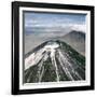 Ol Doinyo Lengai, the Maasai's Mountain of God, the Only Active Volcano in Gregory Rift, Tanzania-Nigel Pavitt-Framed Photographic Print