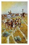 Texas Longhorns-Olaf C^ Seltzer-Art Print