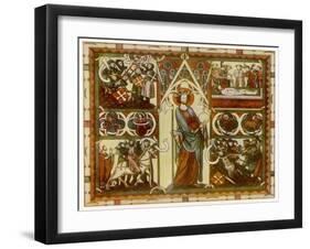 Olaf II Haraldsson Also Known as Saint Olaf King of Norway-null-Framed Art Print