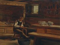 Duck Hunter in Holskov, 1886-Olaf Isaachsen-Giclee Print