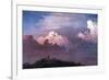 Olana in the Clouds-Frederic Edwin Church-Framed Art Print