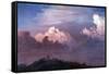 Olana in the Clouds-Frederic Edwin Church-Framed Stretched Canvas